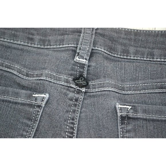 PRANA‎ Women's Kayla Skinny Jeans SIZE 25 / 0R Gray / Faded Black - Picture 4 of 7